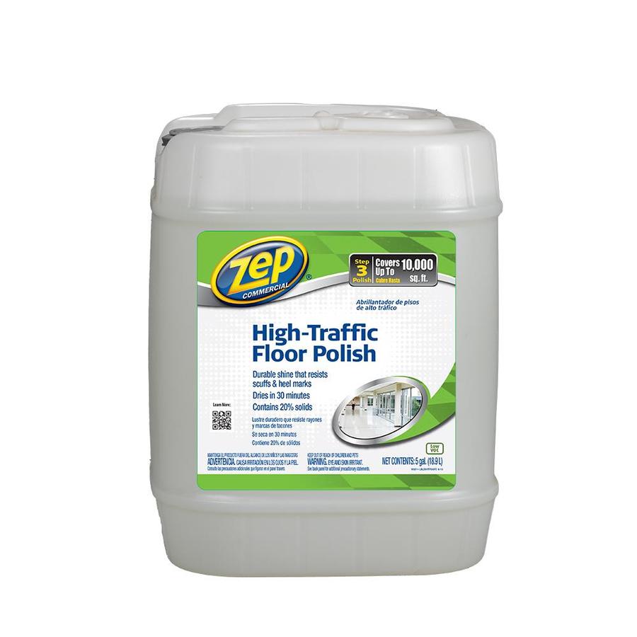 High Traffic  Floor Polish Dries in 30min